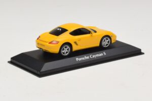 Porsche Cayman S 987 Jaune Maxichamps 1:43 940065620 Métal — image 2 sur 5