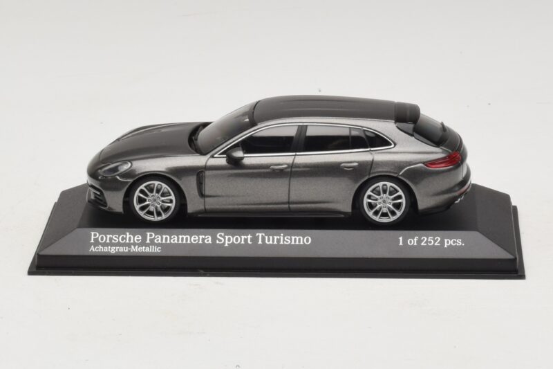 Porsche Panamera 971 Sport Turismo 4S Gris Minichamps 1:43 410066111 Métal