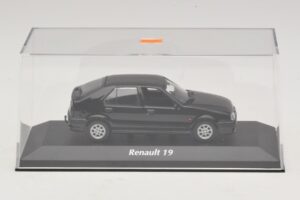 Renault 19 Noir Maxichamps 1:43 940113701 Diecast — image 4 sur 5