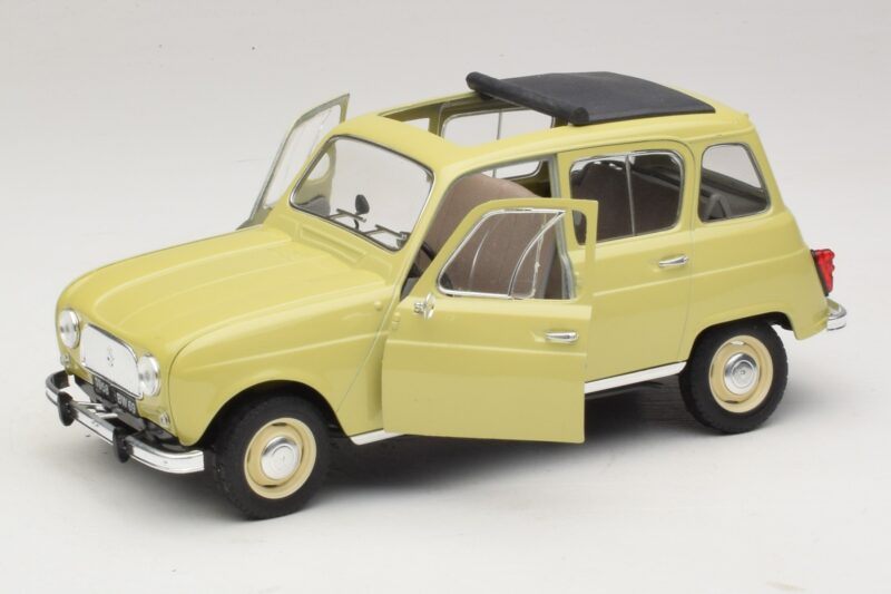 Renault 4L Jaune Solido 1:18 8062 Métal