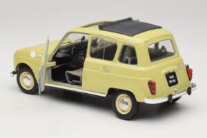 Renault 4L Jaune Solido 1:18 8062 Métal — image 4 sur 7