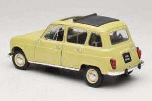 Renault 4L Jaune Solido 1:18 8062 Métal — image 6 sur 7