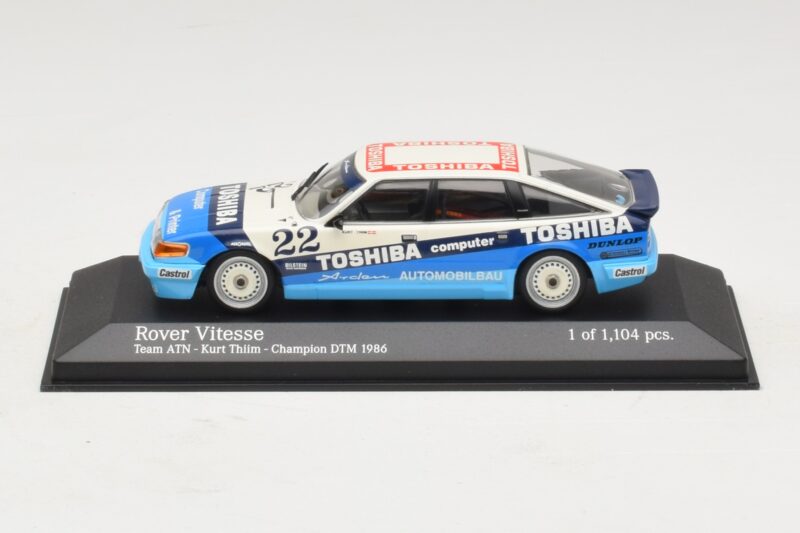 Rover Vitesse Team ATN #22 K. Thiim DTM Champion 1986 Minichamps 1:43 400861322 Métal