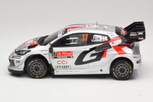 Toyota GR Yaris Rally1 #17 S. Ogier / V. Landais Rally Portugal Winner 2025 IXO 1:18 18RMC250A Métal — image 3 sur 6