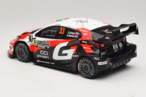 Toyota GR Yaris Rally1 #33 E. Evans / S. Martin Rally Monte Carlo 2026 IXO 1:18 18RMC269B Métal — image 5 sur 6