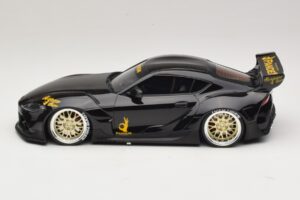 Toyota Supra GR A90 Pandem V1.0 Noir TopSpeed 1:18 TS0307 Résine — image 3 sur 6