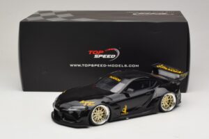 Toyota Supra GR A90 Pandem V1.0 Noir TopSpeed 1:18 TS0307 Résine — image 6 sur 6