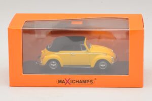 Volkswagen 1302 Cabriolet Jaune Maxichamps 1:43 940055030 Métal — image 5 sur 5