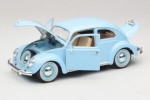 Volkswagen Coccinelle Bleu Bburago 1:18 3381 Métal — image 2 sur 8