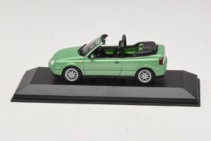 Volkswagen Golf Mk4 Cabriolet Vert Métallisé Minichamps 1:43 430058335 Métal