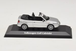 Volkswagen Golf Mk4 Cabriolet Argent Maxichamps 1:43 940058331 Métal
