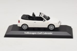 Volkswagen Golf Mk4 Cabriolet Blanc Maxichamps 1:43 940058330 Métal