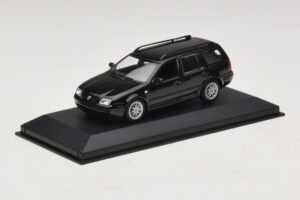 Volkswagen Golf Mk4 Variant Sport Highline BBS Edition Noir Boîte De Remplacement Minichamps 1:43 GOLF008-R1 Métal — image 2 sur 5