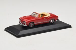 Volkswagen Karmann Ghia Cabriolet Rouge Foncé Minichamps 1:43 5032 Métal — image 2 sur 5