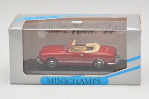 Volkswagen Karmann Ghia Cabriolet Rouge Foncé Minichamps 1:43 5032 Métal — image 5 sur 5