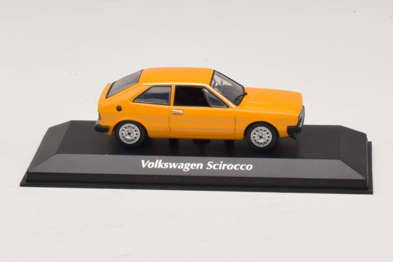 Volkswagen Scirocco Mk1 Jaune Maxichamps 1:43 940050424 Métal